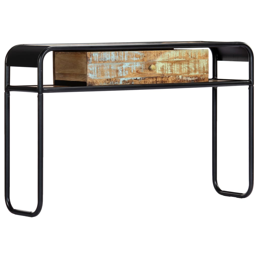 Table console 118 x 30 x 75 cm Bois de récupération massif - XIOS