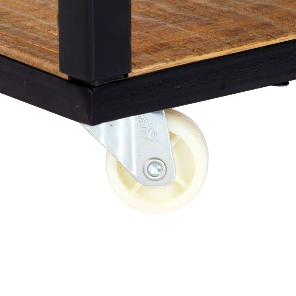 Table basse 90x50x40 cm Bois de récupération solide - XIOS