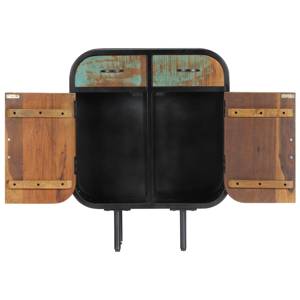 Buffet 60x30x75 cm Bois de récupération massif - XIOS