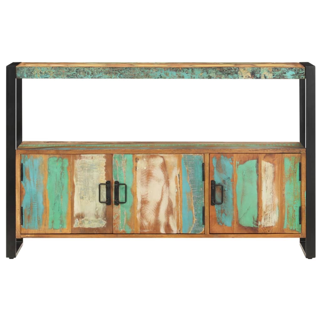 Buffet 120x30x75 cm Bois de récupération solide - XIOS