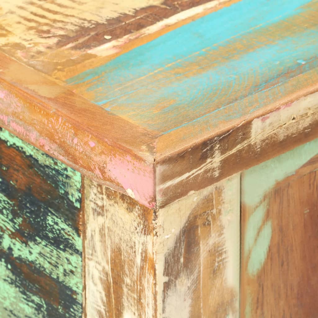 Table console 120x40x75 cm Bois solide de récupération - XIOS