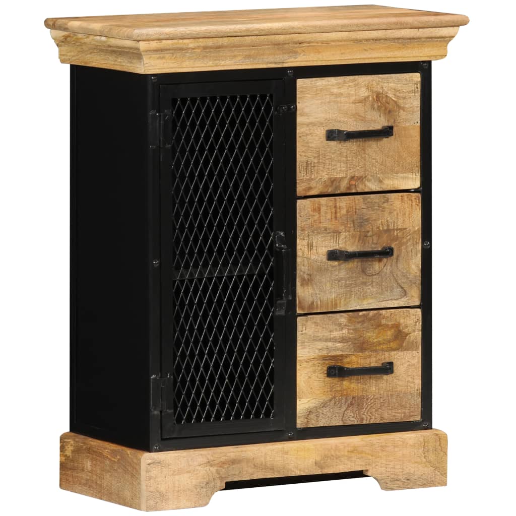 Buffet 60x30x75 cm Bois de manguier massif - XIOS