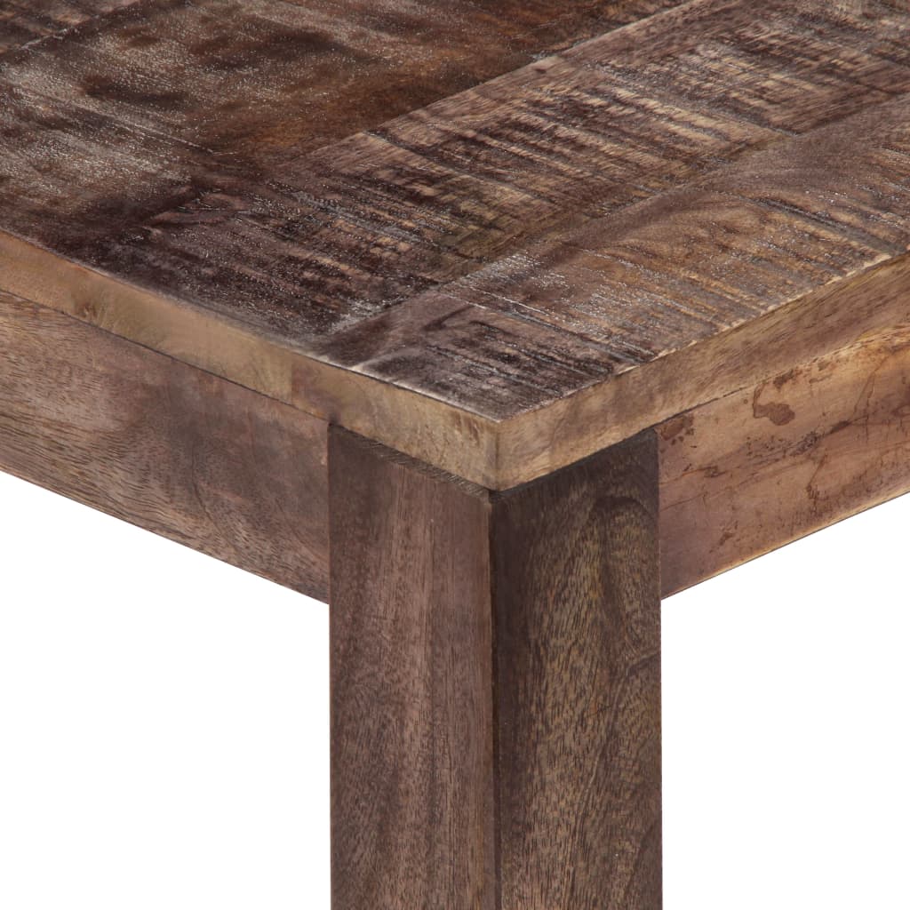 Table basse 50x50x35 cm Bois de manguier massif - XIOS
