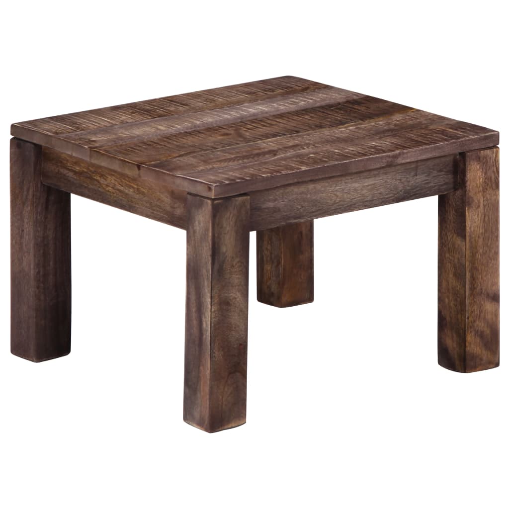 Table basse 50x50x35 cm Bois de manguier massif - XIOS