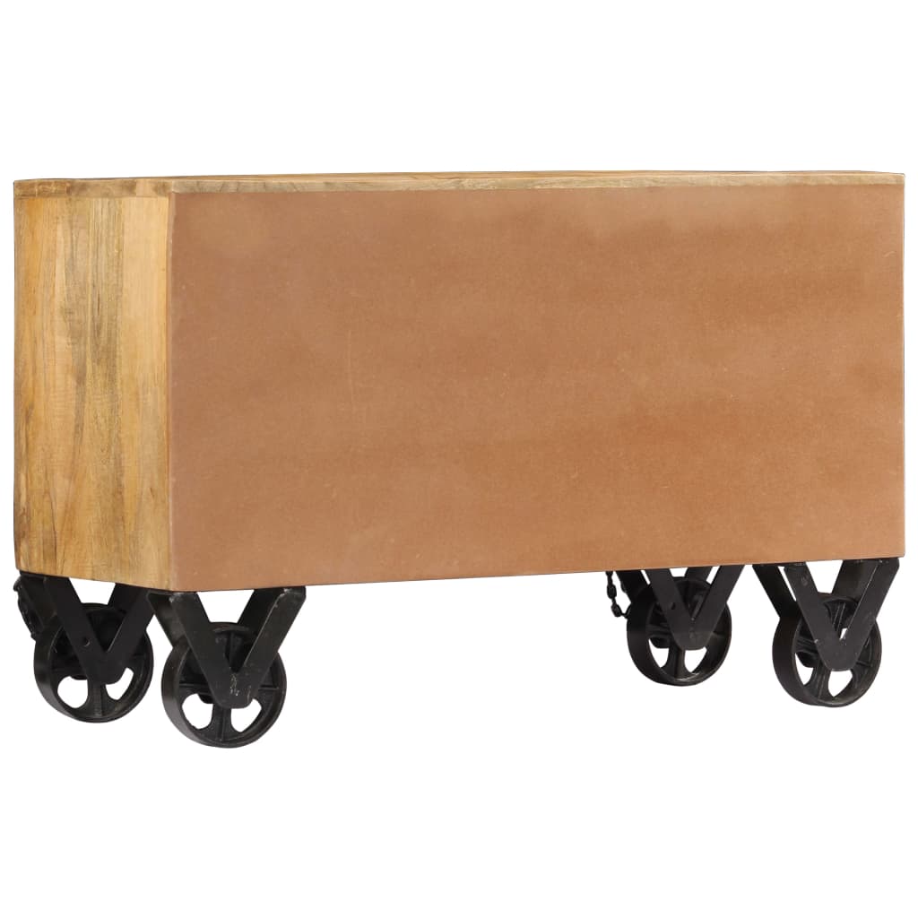 Armoire à chaussures 86x35x55 cm Bois de manguier solide - XIOS