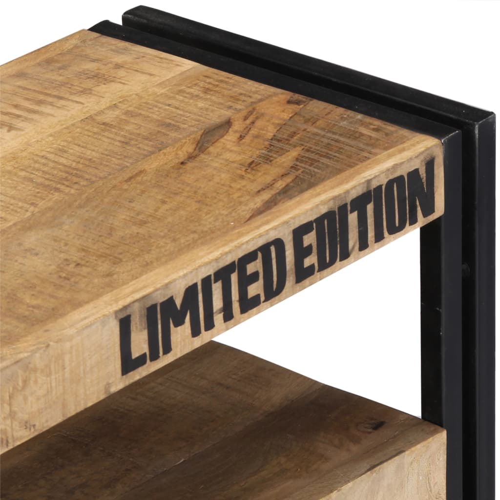 Meuble TV 100x30x45 cm Bois de manguier massif - XIOS