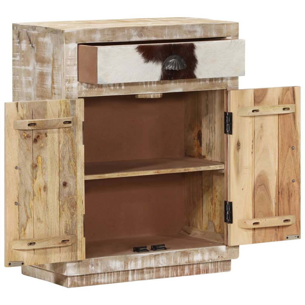 Buffet 60x30x75 cm Bois de manguier massif - XIOS