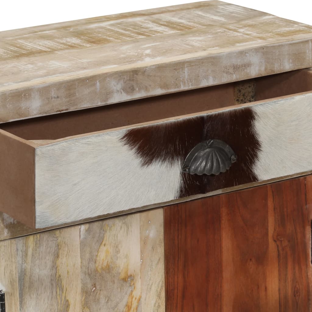 Buffet 60x30x75 cm Bois de manguier massif - XIOS