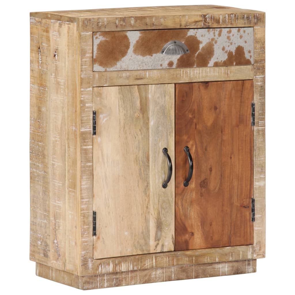 Buffet 60x30x75 cm Bois de manguier massif - XIOS