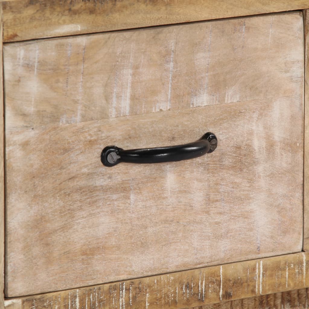 Table basse 90x60x30 cm Bois de manguier massif - XIOS