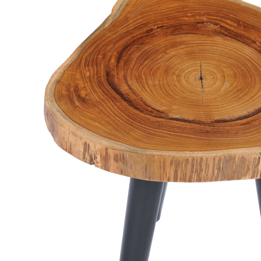 Table basse 40x45 cm Teck solide - XIOS