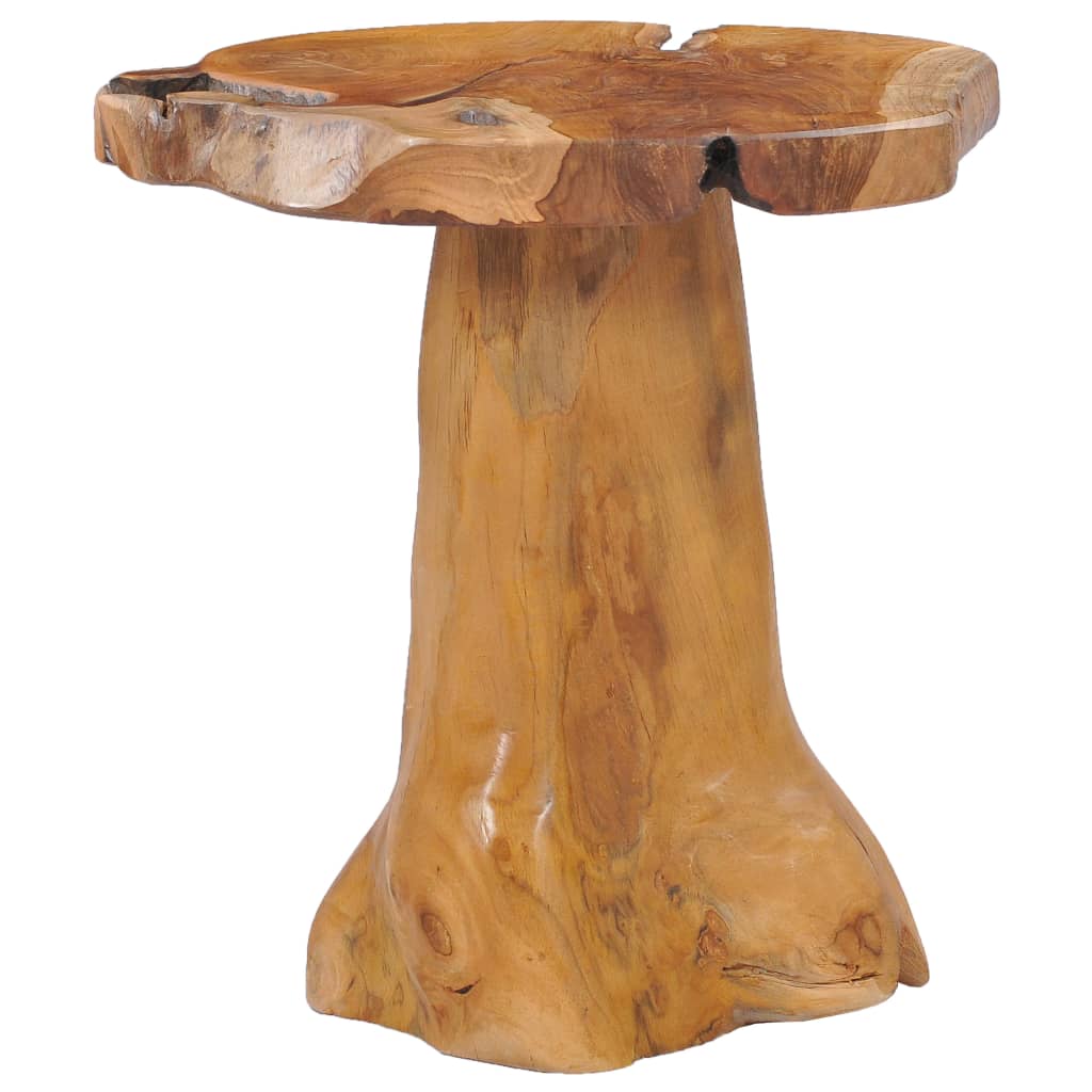 Table basse 40x40 cm Bois de teck massif - XIOS