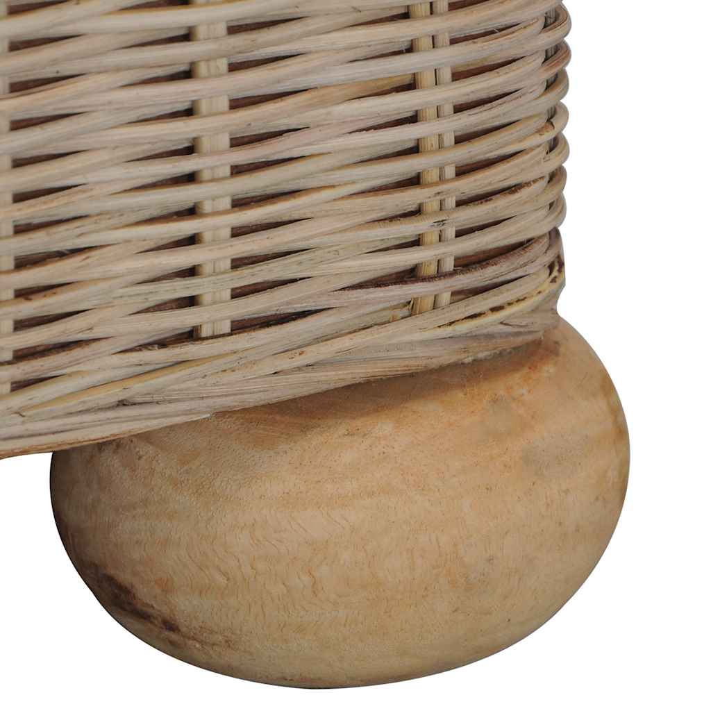 Canapé à 2 places avec coussins Rotin naturel - XIOS