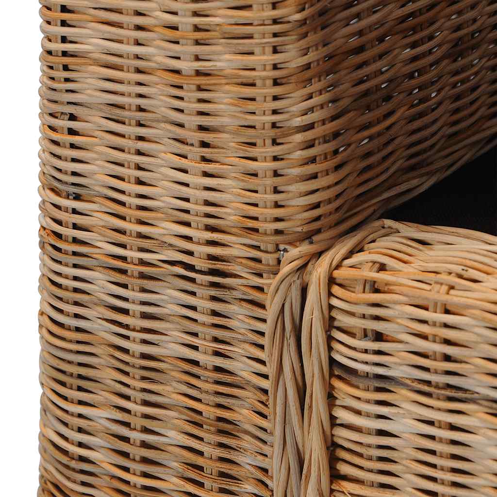 Canapé à 3 places avec coussins Rotin naturel - XIOS