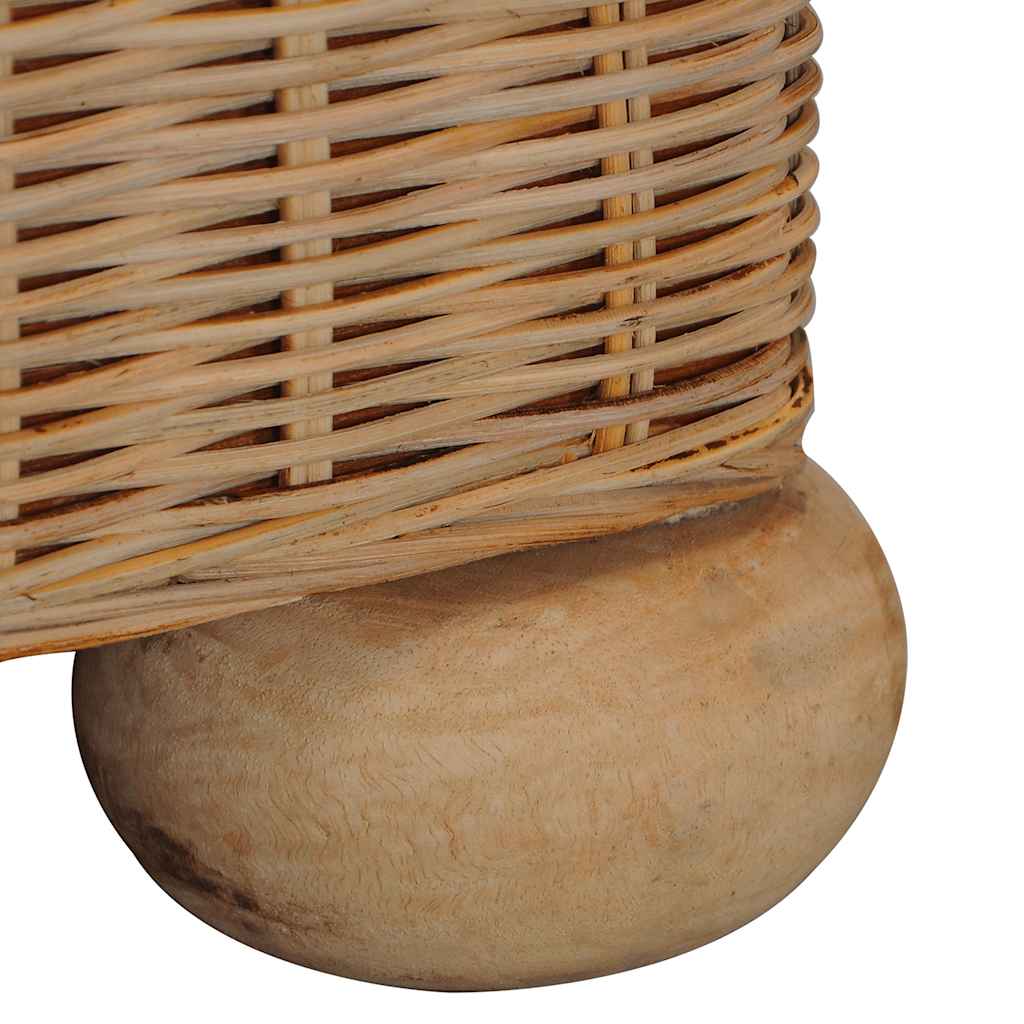 Canapé à 3 places avec coussins Rotin naturel - XIOS