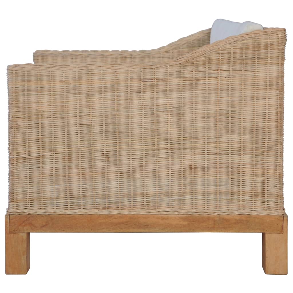Fauteuil avec coussins Rotin naturel - XIOS