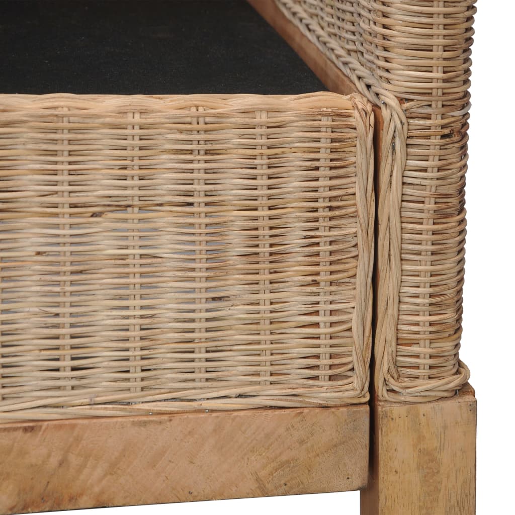 Fauteuil avec coussins Rotin naturel - XIOS