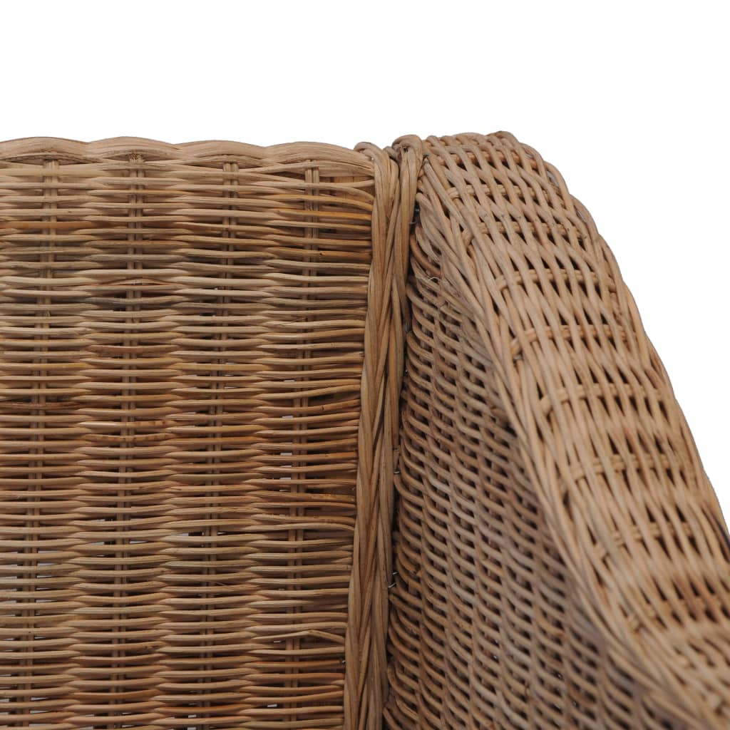 Fauteuil avec coussins Rotin naturel - XIOS