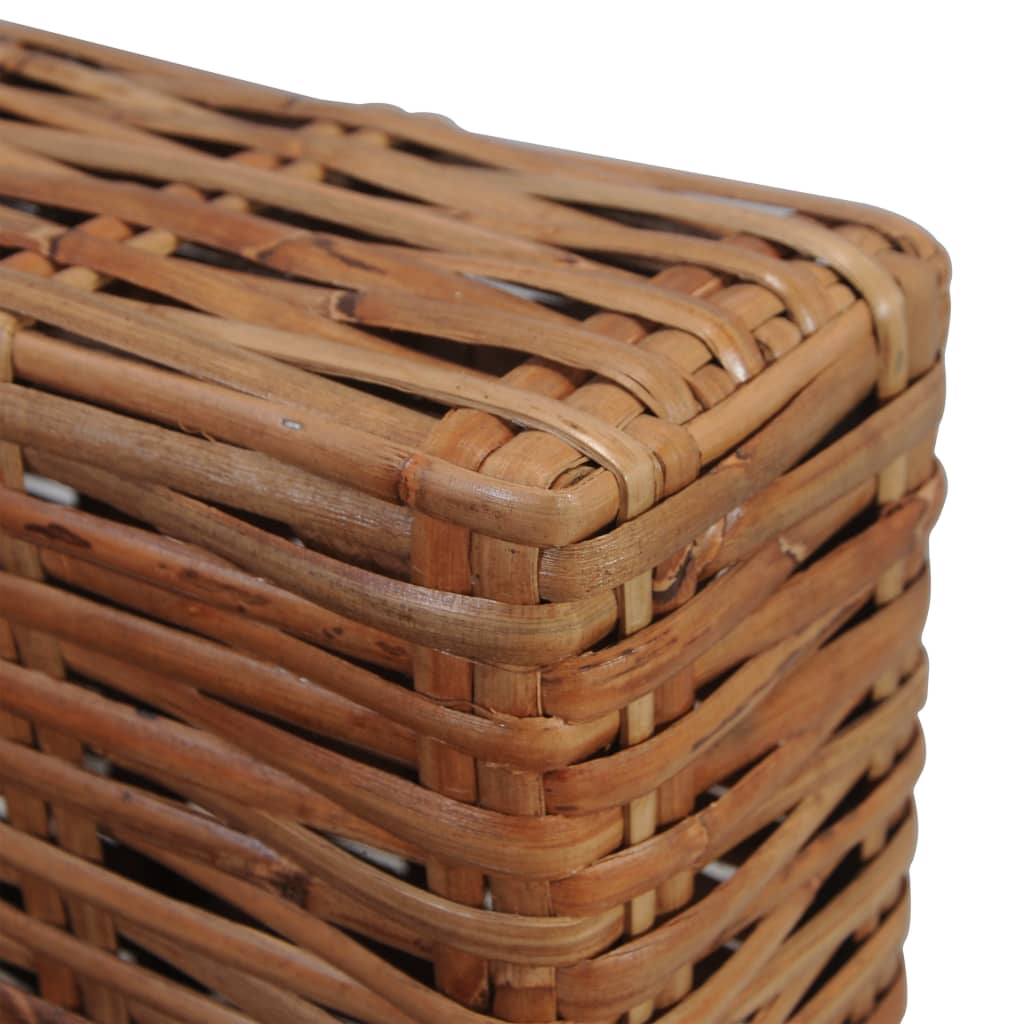Fauteuil avec coussins Rotin naturel Fauteuils vidaXL
