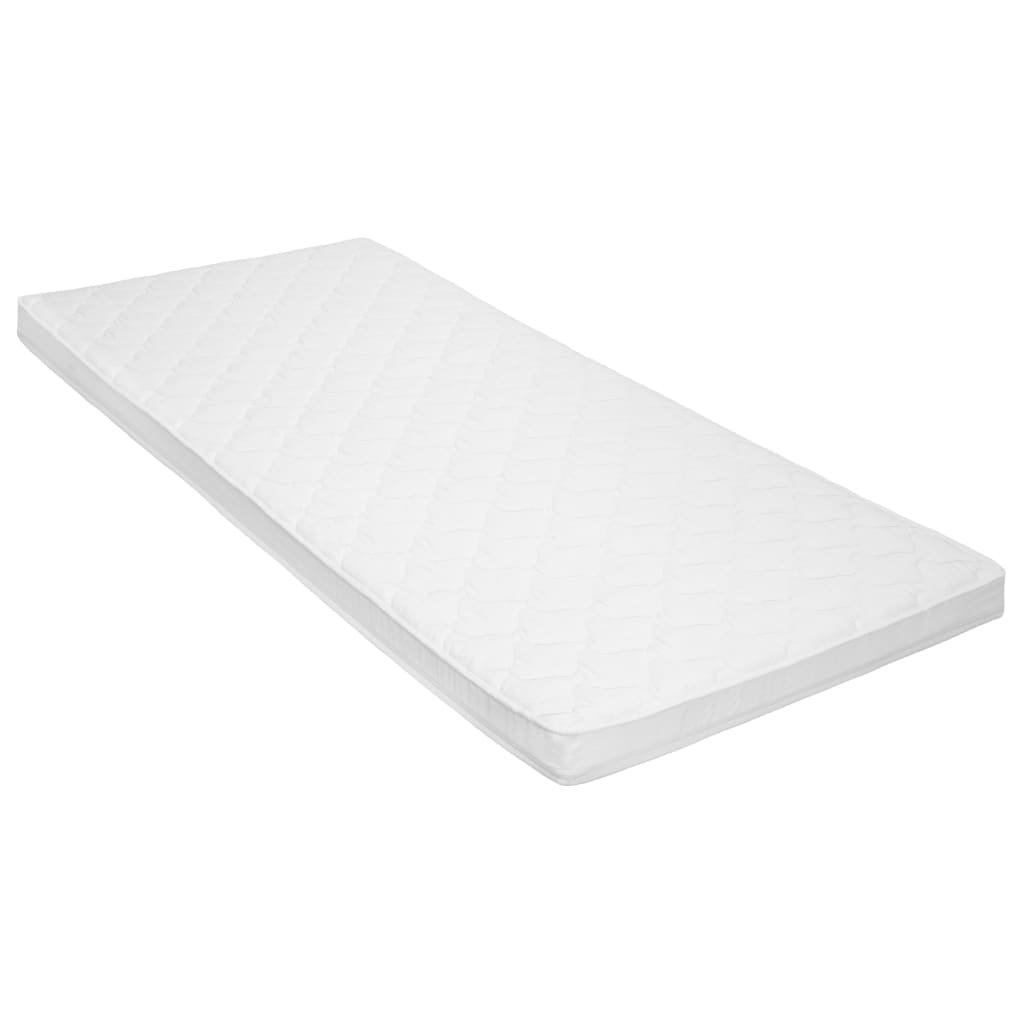 Sur-matelas 120 x 200 cm Mousse froide Profil d'œuf 6 cm Couvre-matelas vidaXL