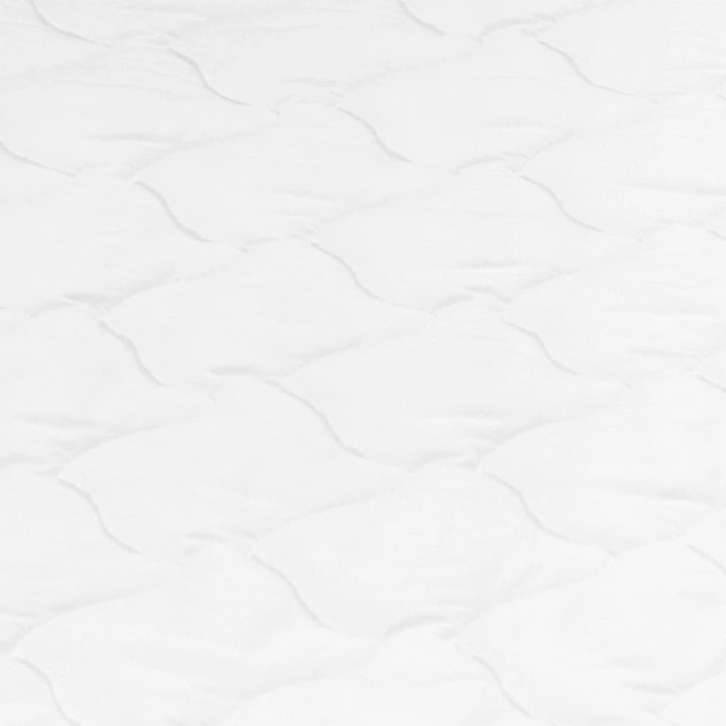 Sur-matelas 120 x 200 cm Mousse froide Profil d'œuf 6 cm Couvre-matelas vidaXL