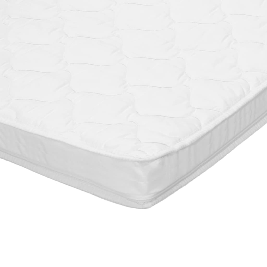 Sur-matelas 140 x 200 cm Mousse froide Profil d'œuf 6 cm Couvre-matelas vidaXL