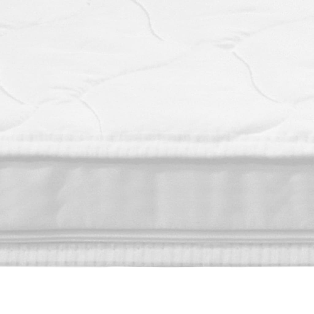 Sur-matelas 140 x 200 cm Mousse froide Profil d'œuf 6 cm Couvre-matelas vidaXL