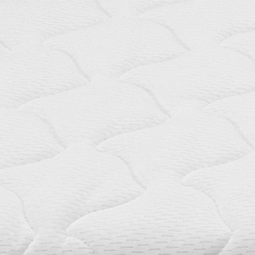 Sur-matelas 140 x 200 cm Mousse à mémoire de forme Visco 6 cm Couvre-matelas vidaXL