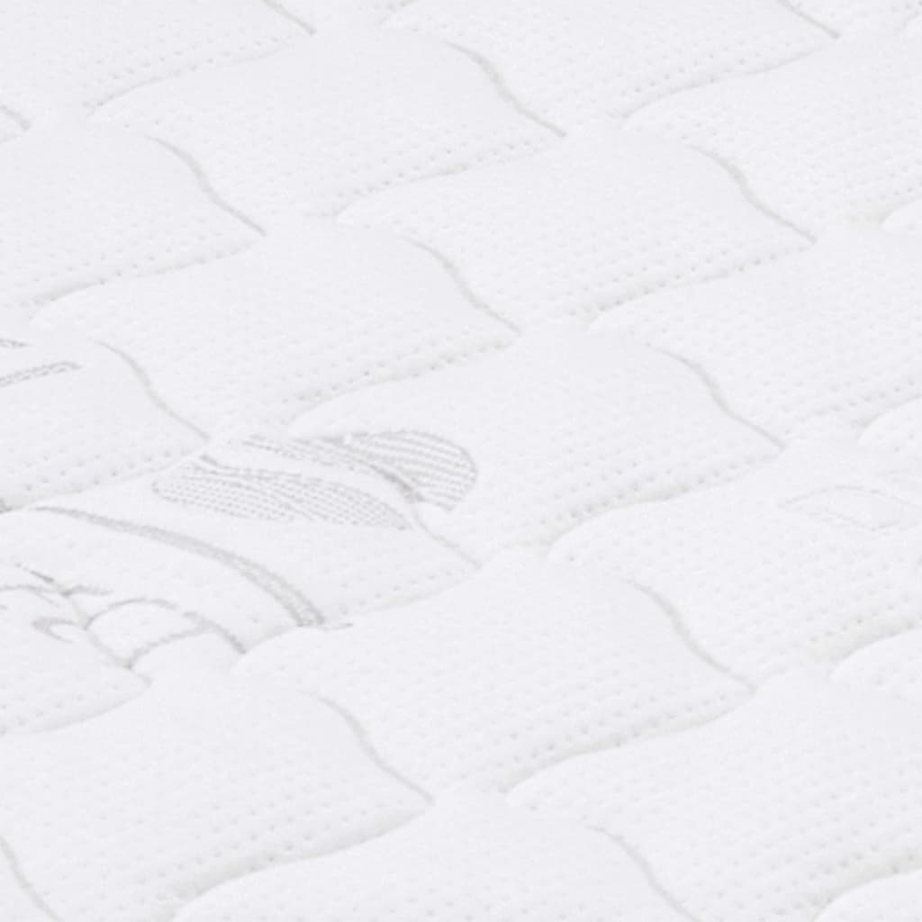 Sur-matelas 180 x 200 cm Mousse de gel 7 cm Couvre-matelas vidaXL