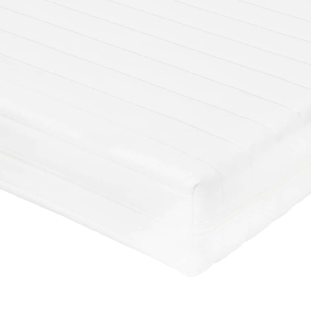Matelas 90x200 cm 7 zones Mousse PU 16 cm H2 H3 Matelas vidaXL
