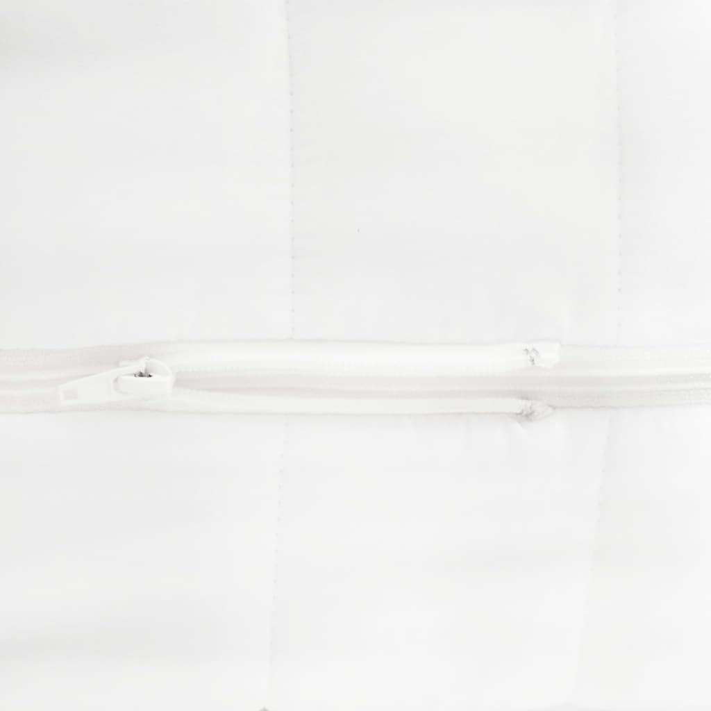 Matelas 90x200 cm 7 zones Mousse PU 16 cm H2 H3 Matelas vidaXL