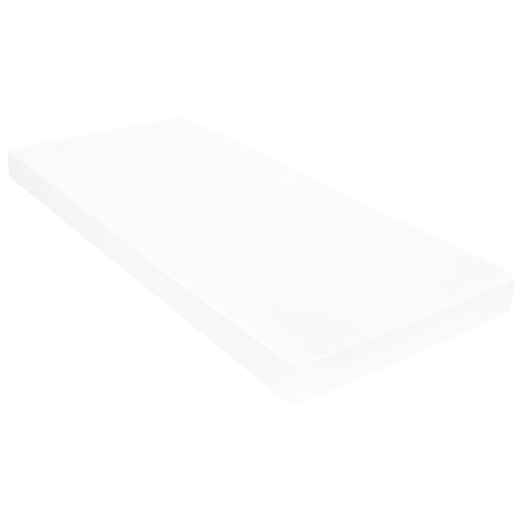 Matelas 120 x 200 cm 7 zones Mousse PU 10 cm H2 H3 Matelas vidaXL