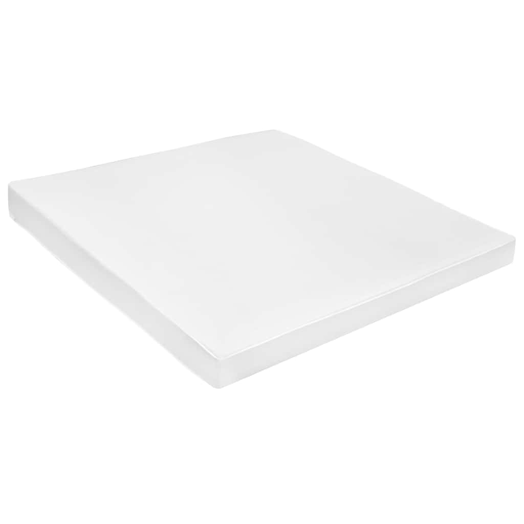 Matelas 140 x 200 cm 7 zones Mousse PU 10 cm H2 H3 Matelas vidaXL