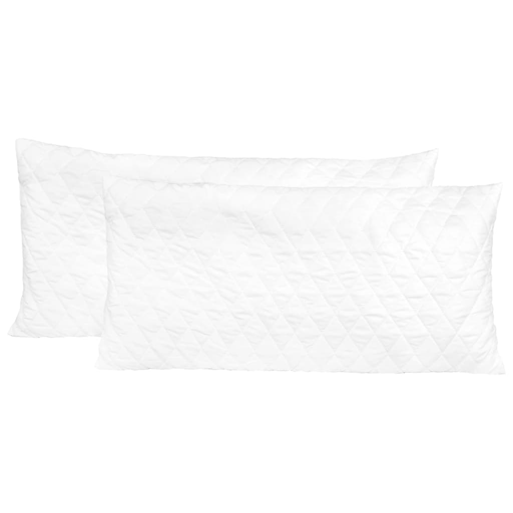 2x Oreillers 80x40x14 cm Mousse à mémoire de forme Oreillers vidaXL