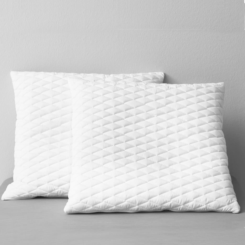 2x Oreillers 70x60x14 cm Mousse à mémoire de forme Oreillers vidaXL