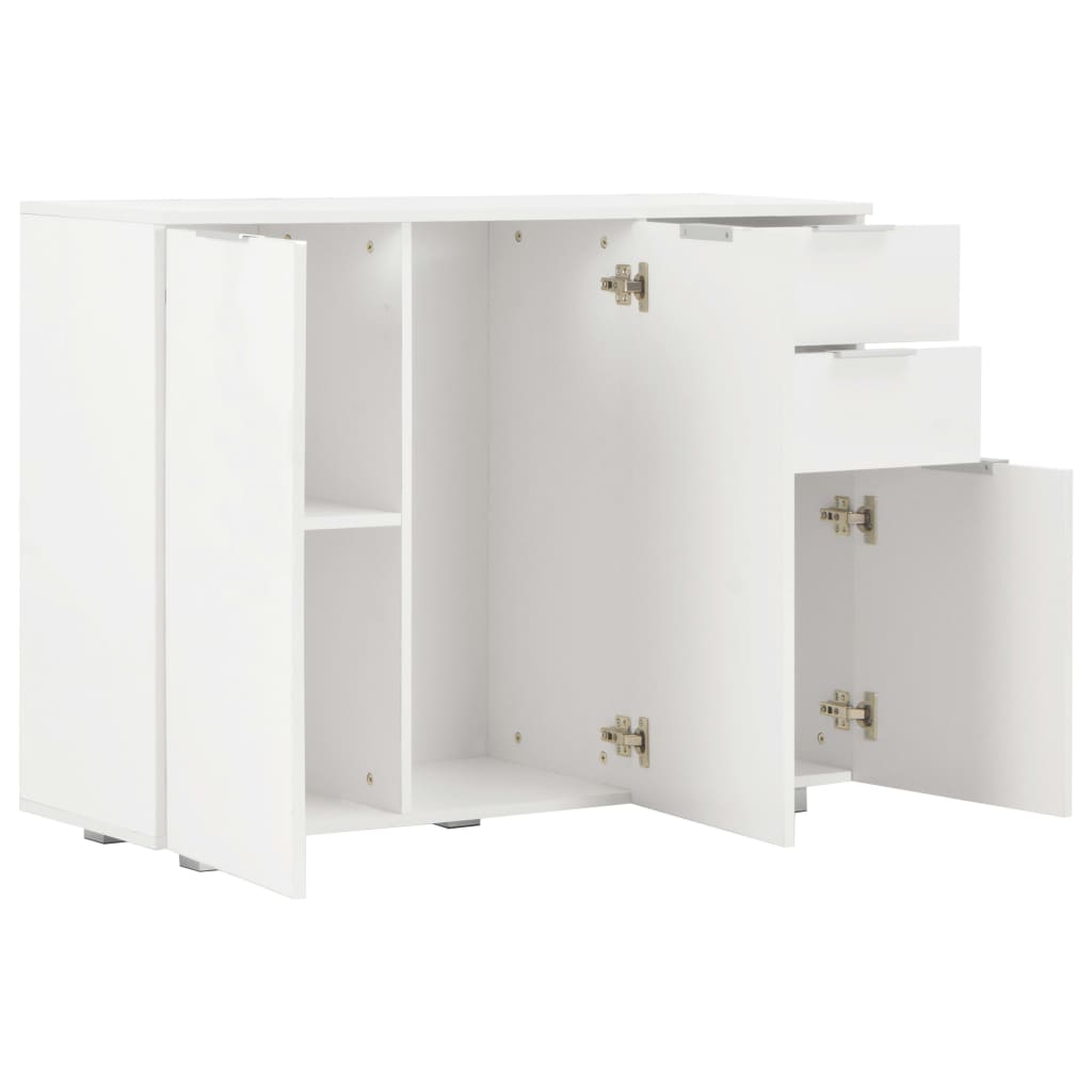 Buffet Blanc brillant 107x35x80,5 cm - XIOS