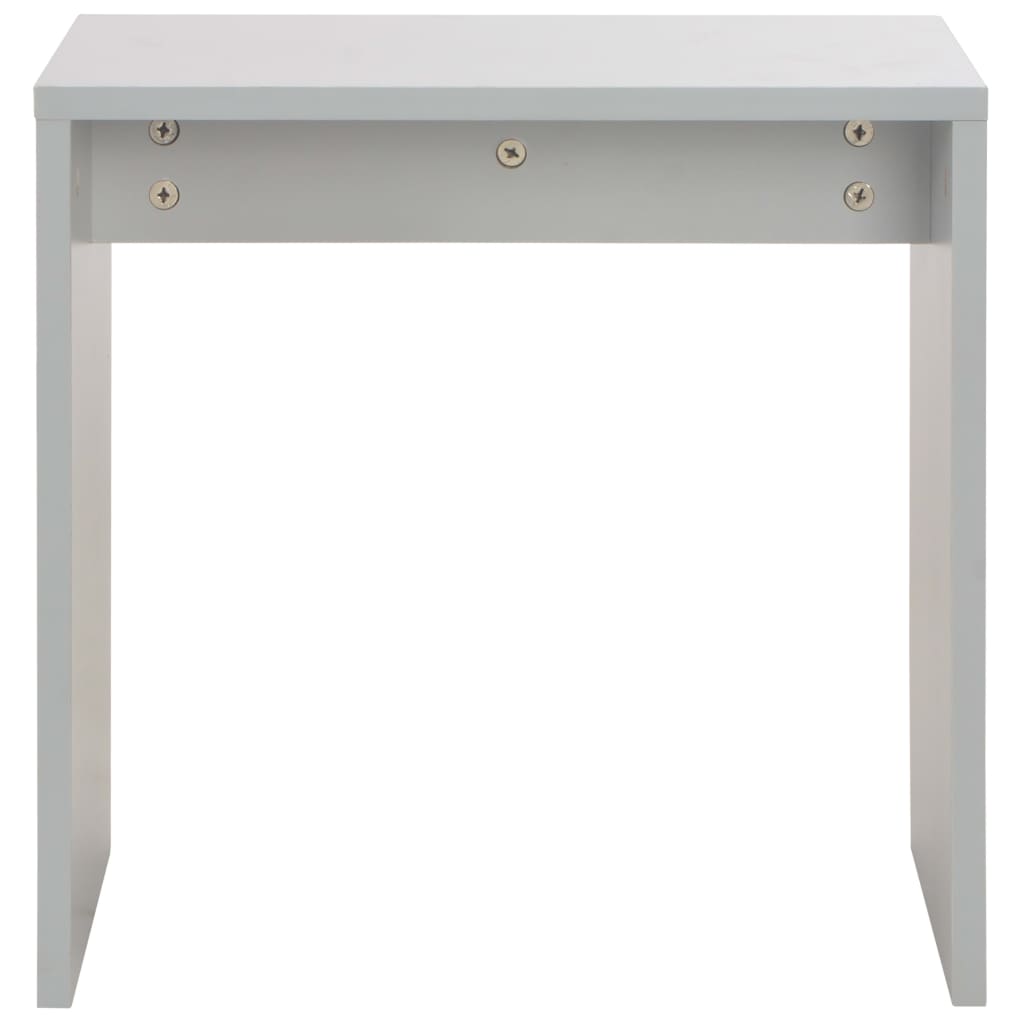 Coiffeuse avec miroir et tabouret Gris 104x45x131 cm - XIOS