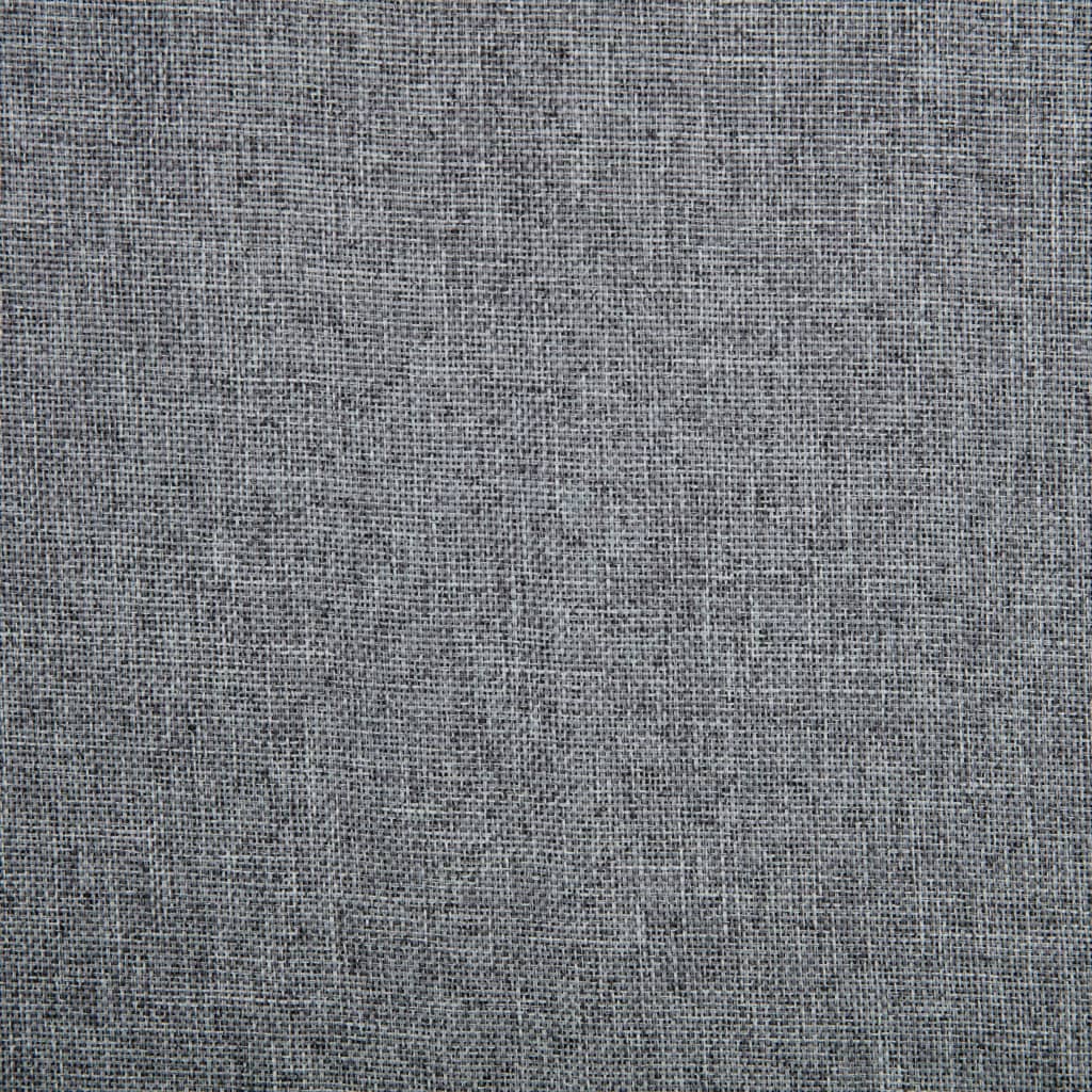 Chaises pivotantes à manger lot de 2 gris clair tissu - XIOS