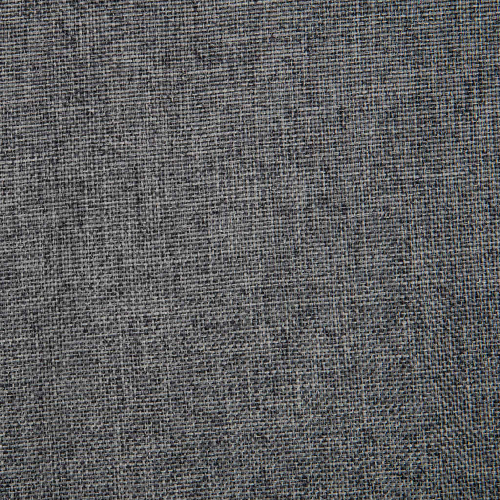 Chaises pivotantes à manger lot de 2 gris foncé tissu - XIOS