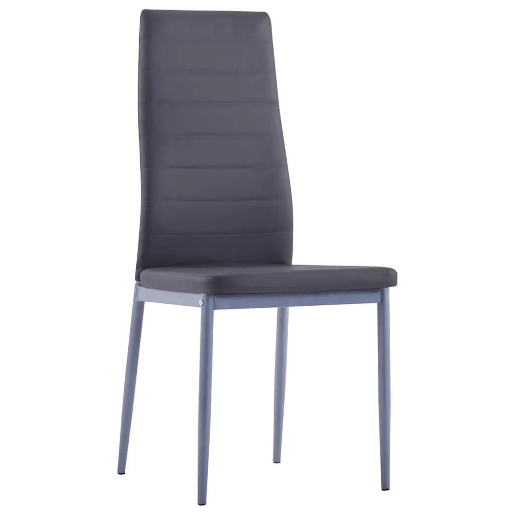 Mobilier de salle à manger 5 pcs Gris - XIOS