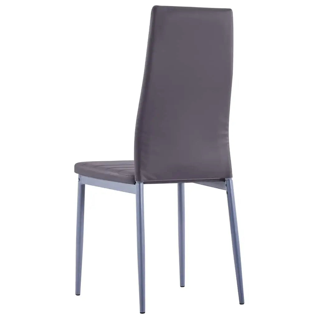 Mobilier de salle à manger 5 pcs Gris - XIOS