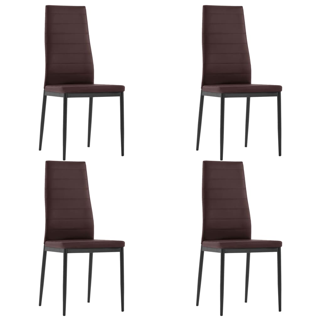 Ensemble de salle à manger 5 pcs Marron - XIOS