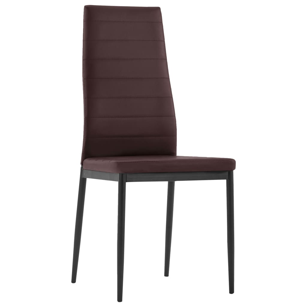 Ensemble de salle à manger 5 pcs Marron - XIOS