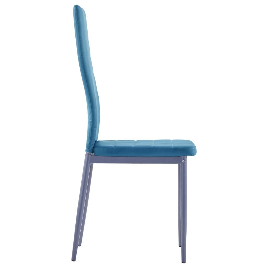 Ensemble de salle à manger 5 pcs Bleu - XIOS