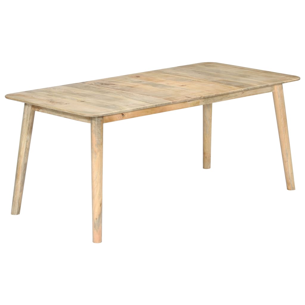 Table de salle à manger 180x90x76 cm Bois de manguier massif - XIOS