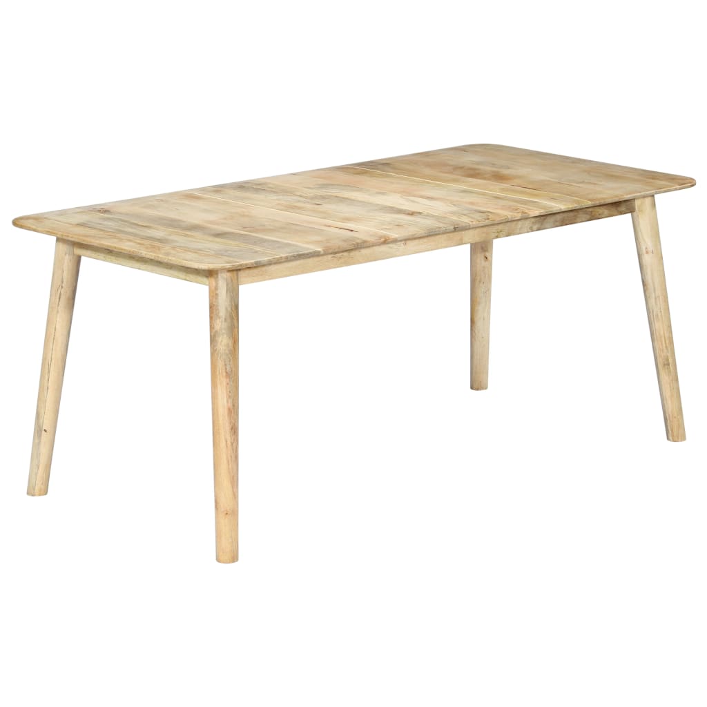 Table de salle à manger 180x90x76 cm Bois de manguier massif - XIOS