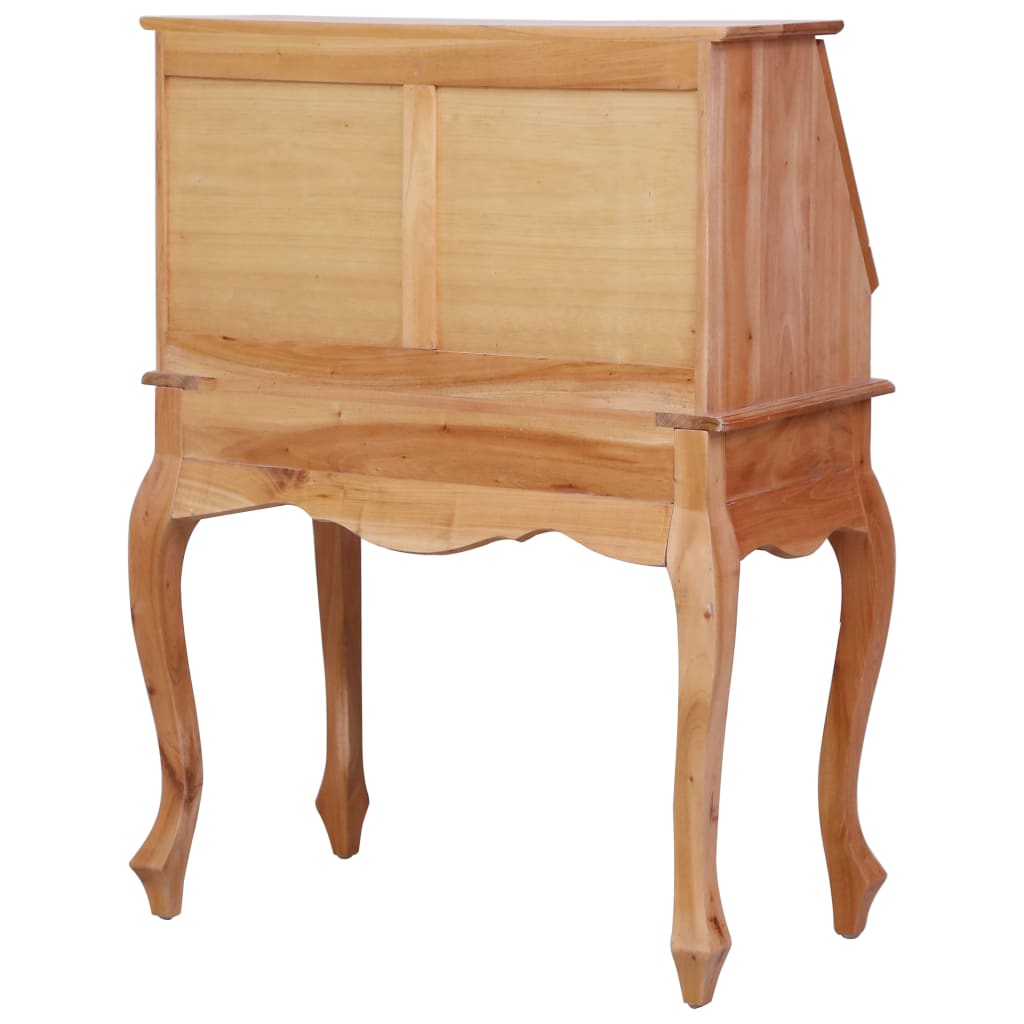 Bureau secrétaire 78x42x103 cm Bois d'acajou massif Bureaux vidaXL   