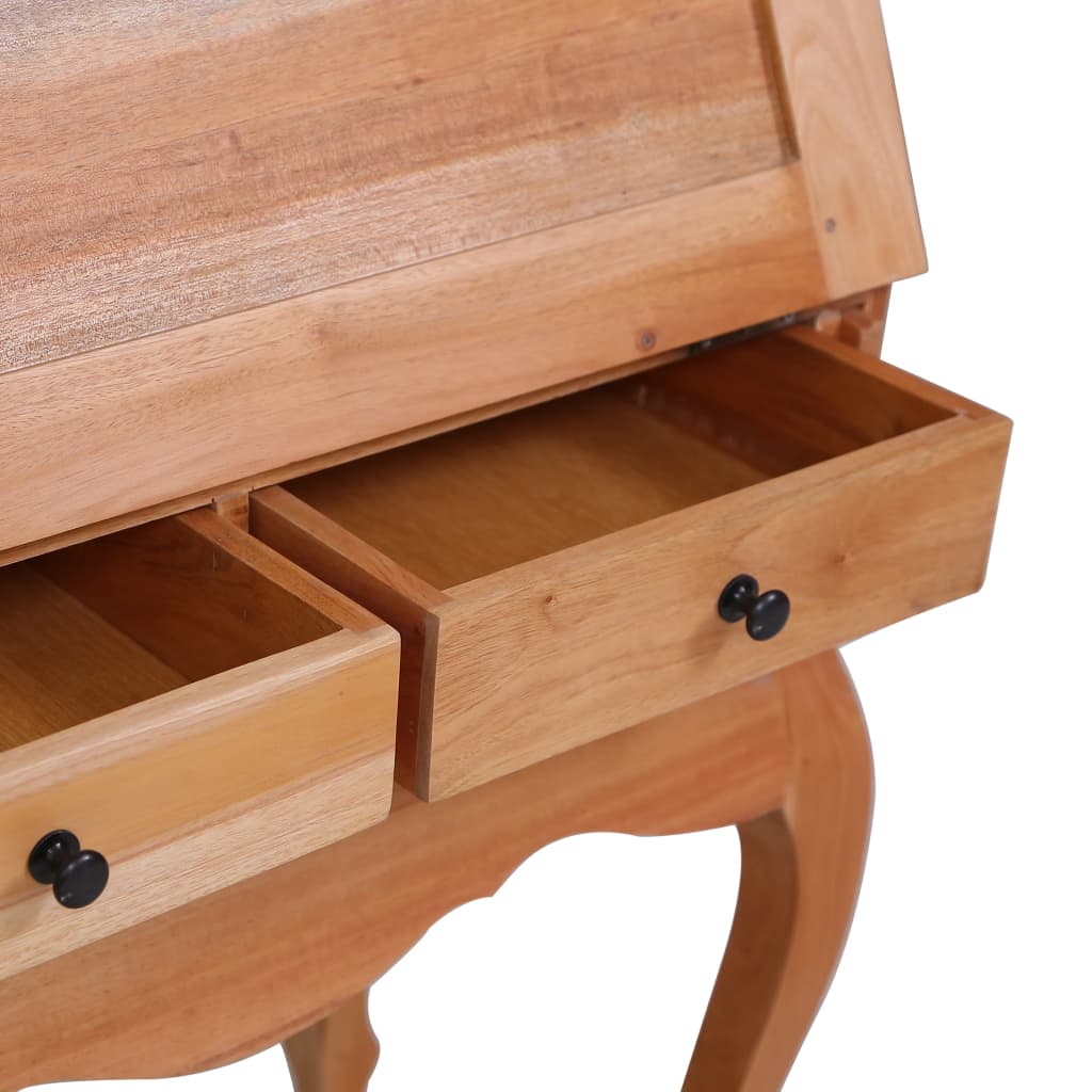 Bureau secrétaire 78x42x103 cm Bois d'acajou massif Bureaux vidaXL   