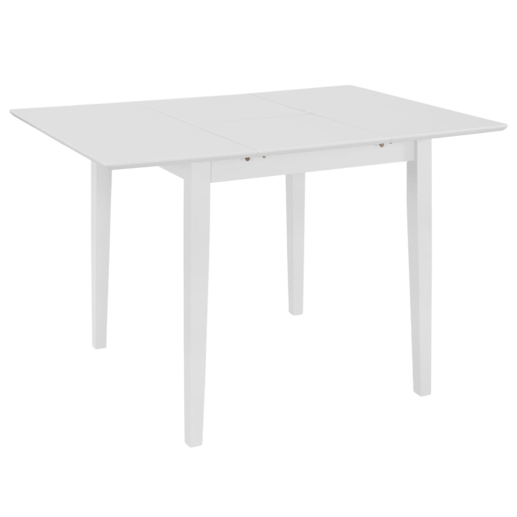 Mobilier de salle à manger 5 pcs MDF Blanc - XIOS