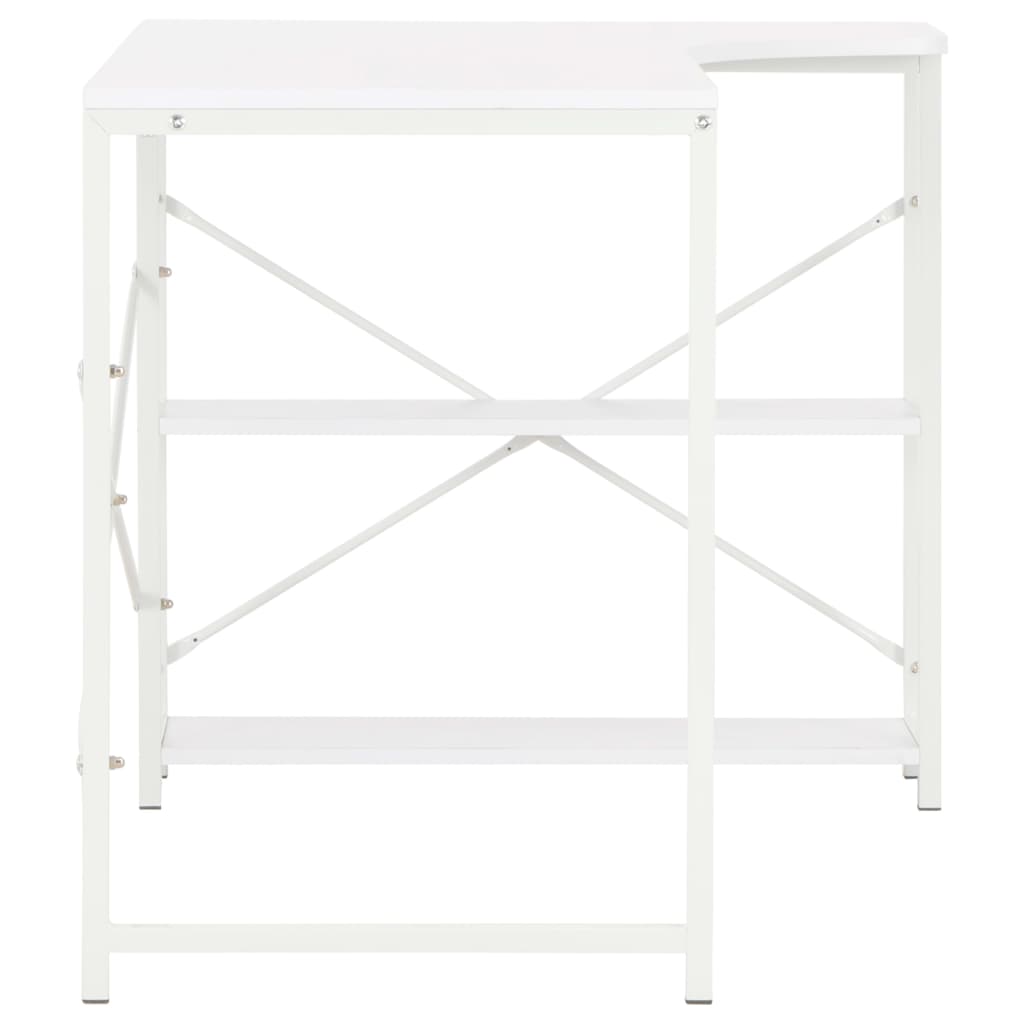 Bureau d'ordinateur Blanc 120x72x70 cm - XIOS
